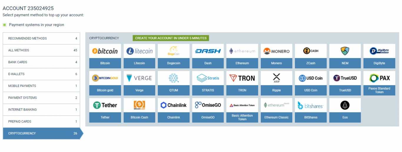 1xBet bd payment methods