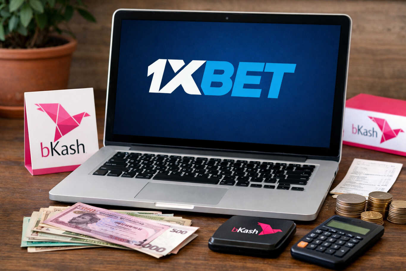 1xBet bKash payment in Bangladesh