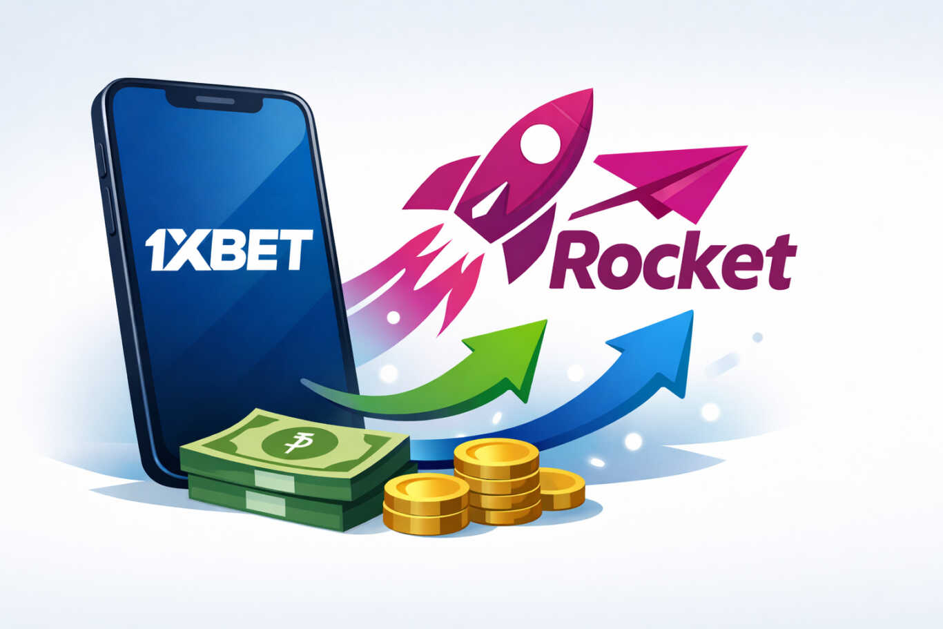 1xBet Rocket payment in Bangladesh